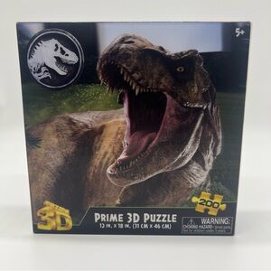 New Jurassic World Prime 3D Puzzle 200 Pieces T-Rex Dinosaur